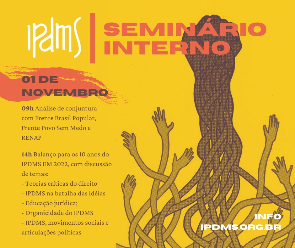 Convocatória: Seminário Interno 2021